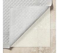 Anti Derapant Tapis 210 x 220 cm Anti Glisse Doublure de Rembourrage de Tapis Antidérapant Protection du Sol pour Étagère, Tiroir, Voiture, Palette, Blanc cassé