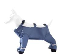 Anti Dirt Pants for Dogs, Outdoor Dust-Proof Dirty-Proof Dog Suspender Boots, Adjustable Anti-Slip Boots Belly Protector for Hiking Walking