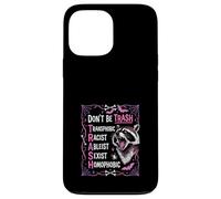 Anti Discrimination Raton Laveur Gothique Égalité Art Coque pour iPhone 13 Pro Max