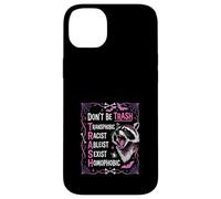 Anti Discrimination Raton Laveur Gothique Égalité Art Coque pour iPhone 14 Plus