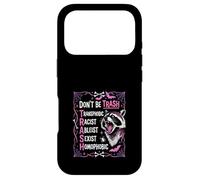 Anti Discrimination Raton Laveur Gothique Égalité Art Coque pour iPhone 17 Pro