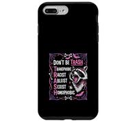 Anti Discrimination Raton Laveur Gothique Égalité Art Coque pour iPhone 7 Plus/8 Plus