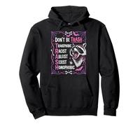 Anti Discrimination Raton Laveur Gothique Égalité Art Sweat à Capuche