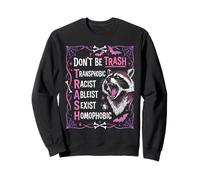Anti Discrimination Raton Laveur Gothique Égalité Art Sweatshirt