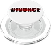 Anti-Divorce Pro-Marriage Men & Women Couples Matching PopSockets PopGrip pour MagSafe