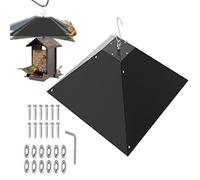 Anti-Écureuil Pour Poteau De Mangeoire À Oiseaux | Accessoires De Protection En Métal Pour Nourriture D'Oiseaux,Barrière Suspendable Anti-Écureuil Pour Jardin - Pour Jardin Patio Pelouse Parc Amateurs