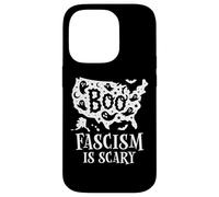 Anti Fascism Sign,No Kings in America Scary Halloween Ghost Coque pour iPhone 14 Pro
