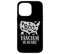 Anti Fascism Sign,No Kings in America Scary Halloween Ghost Coque pour iPhone 14 Pro Max