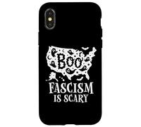 Anti Fascism Sign,No Kings in America Scary Halloween Ghost Coque pour iPhone X/XS
