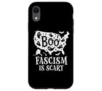 Anti Fascism Sign,No Kings in America Scary Halloween Ghost Coque pour iPhone XR