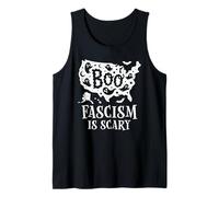 Anti Fascism Sign,No Kings in America Scary Halloween Ghost Débardeur