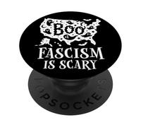 Anti Fascism Sign,No Kings in America Scary Halloween Ghost PopSockets PopGrip Adhésif