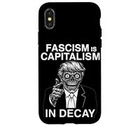 Anti-fascisme Anti Trump Le fascisme est Le capitalisme en décomposition Coque pour iPhone X/XS