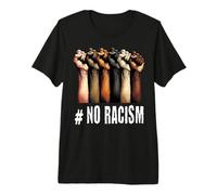 Anti-fascisme Contre Le racisme Motif Love Equality No Hate T-Shirt Haut de Gamme