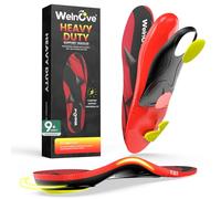 Anti-fatigue Chaussure Haute Arc Soutien Semelles Intérieures Hommes Femmes Semelles orthopédiques Pieds Plats Soulagement de la douleur Debout Toute la Journée (XL-M: 41-43-28.5CM)
