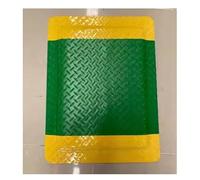 Anti--Fatigue Conductive Mat, Heavy Duty Soft Sponge Ergonomic Design, Non-Slip Waterproof for Industrial Work, Green, 60 x 100 x 2 cm/24 x 39 x 0,8 in