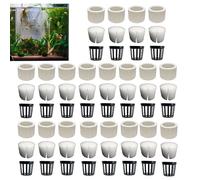 Anti-Floating Water Plant Weights - Aquatic Plants Fixed Ring Set, Aquarium Plant Holders | Fish Tank Decorative Accessories, Substrate- Plant Pots for Underwater Greenery and
