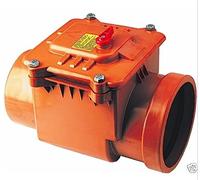 Ø anti-flood VANNE DN 160 150 avec verrouillable Clapet anti refoulement