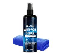 Anti Fog Spray, Windshield Defog, Glass Anti Mist Formula, Rain Cleaner, Interior Visibility Boost, Mirror Fog Coating for Car Truck Night Driving Commute Winter Morning Highway Garage