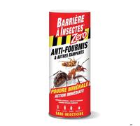 Barrière à Insectes Zero Insecticide, Anti-Fourmis et Autres Rampants, Action Immédiate, Poudrage - 250 g