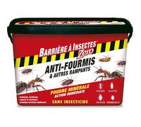 Anti-fourmis & autres rampants ZERO - Poudre minérale - Sans insecticide - 2 kg - BARRIERE A INSECTES