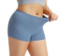 Anti Frottement Cuisse Femme sous Robe Culottes sans Couture Boxer Short Sécurité Taille Haute Pantalons De Cyclisme Sport Douce Culotte sous Jupe Shorty Gainant sous-Vêtements