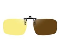 Anti Glare Glasses Night Driving | Anti Glare Polarized Unisex Clip On Sunglasses | Night Clear Glasses - For Camping Running Sports Cycling Biking Riding Fishing Motorcycle Bike Hiking Outdoor