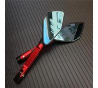 Anti Glare Rétroviseur Rétroviseur Moto avec Boîtier en Aluminium CNC pour Yamaha FZ1, FZ6, MT-07, MT-09, MT-10, avec Réflecteur De Guidon.(Couleur 6)