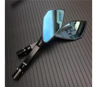 Anti Glare Rétroviseur Rétroviseur Moto avec Boîtier en Aluminium CNC pour Yamaha FZ1, FZ6, MT-07, MT-09, MT-10, avec Réflecteur De Guidon.(Couleur 7)