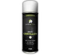 Anti-Gravillon Gris Protection Bas de Caisse 400ml - IRONTEK | IT229 | Fort Pouvoir adhérent | Formule Professionnelle | Anti-Corrosion & Insonorisant | Peut être Peint | Made in France