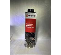 Anti-Gravillons Professionnel à base de Caoutchouc - Protection Châssis et Bas de Caisse - Anti-Rayures, Ponçable et Repeignable - Séchage Rapide - Compatible Peintures Eau/Solvant - 1000 ml - noir