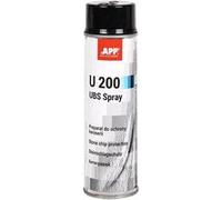 Anti gravillons - Protection bas de caisse - Voiture - Noir - Antirouille - APP U200 - 500ml G