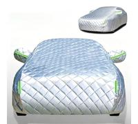 Anti-grêle Bâche Voiture Extérieur Housse Protection Auto Imperméable Respirante Coton Renforcée sur Mesure Anti-UV Coupe-Vent Antipoussière (Noir,pour Ford Puma Crossover(2024-)