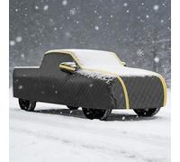 Anti-grêle Bache Voiture Exterieur pour Chevy 3100 Task Force 1955-1957, Housse intégrale extérieure pour camionnette, résistante aux intempéries, avec Bandes réfléchissantes et Sac de Rangement