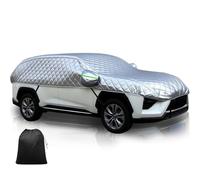 Anti-grêle Bache Voiture Exterieur pour Delorean DMC 12 1981-1982 Demi Housse de Voiture丨Anti-Rayures et Résistant à l'usure avec Sac de Rangement fkv1