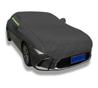 Anti-grêle Demi-bâche pour Ford Tourneo Custom PHEV | 5339 x 1986 x 2160 mm | Coton épais, imperméable, résistant aux UV et aux Rayures, idéal pour Les garages extérieurs(Black)