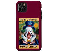 Anti-Guerre Iran Protest Clown Fake News Satire Coque pour iPhone 11 Pro Max