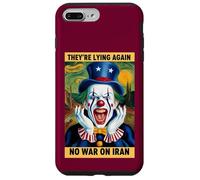 Anti-Guerre Iran Protest Clown Fake News Satire Coque pour iPhone 7 Plus/8 Plus