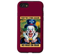 Anti-Guerre Iran Protest Clown Fake News Satire Coque pour iPhone SE (2020) / 7/8