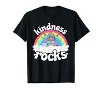Anti-harcèlement Arc-en-Ciel rétro pour Professeur de Musique T-Shirt