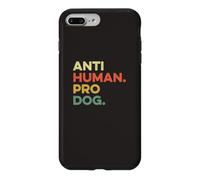 Anti Human Pro Dog Doggie Hound Puppy Funny Dogs Lover Pooch Coque pour iPhone 7 Plus/8 Plus