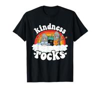 Anti-Intimidation Rainbow Hippie Professeur de Musique Kindness Rocks T-Shirt