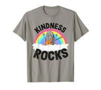 Anti-Intimidation Rainbow Hippie Professeur de Musique Kindness Rocks T-Shirt