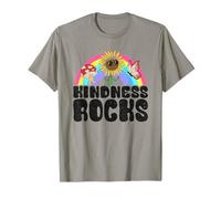 Anti-Intimidation Rainbow Hippie Professeur de Musique Kindness Rocks T-Shirt