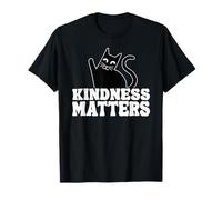 Anti-Intimidation Rainbow Sped Professeur Cat Kindness Matters T-Shirt