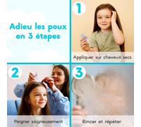 Anti-Lice And Nits Comb-Anti-Lice Comb For Children Stainless Steel-Effective Lice Removal For All Hair Types-Durable And Easy To Clean
