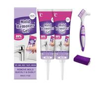 anti-moisissures, nettoyant puissant, magique Extreme Gel, très efficace dans la pénétration, gel de nettoyage des moisissures, nettoie rapidement les espaces de carrelage de salle de bain (2PCS)