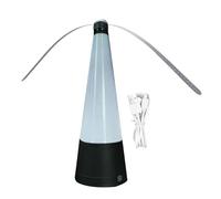 Anti-Mouches Portable Rechargeable par USB, avec Ailes Douces et Effet réfléchissant, Anti-Insectes et guêpes, Ventilateur pour Tables, terrasse, Pique-Nique, Camping (26,5 x 9,5 x 9,5 cm)