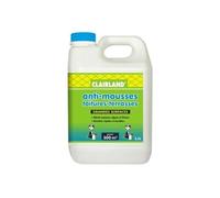 CLAIRLAND Bidon Anti-DépÃŽts Verts Toitures, Terrasses, Dallages, Murs, Concentré à diluer, 2.5L, CLAIRMOUS2500, Vert