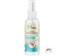 Anti Moustique Tropical En Spray 100 Ml. Eucalyptus Et Citriodiol Protection 6h. Produit Contre Les Piqures De Moustiques Efficace, Repulsif Exterieur Interieur Anti Moustique Bebe Et Femme Enceinte
